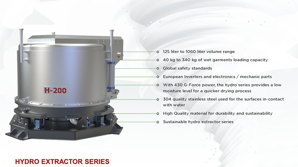Volcano Hydro Extractor Series